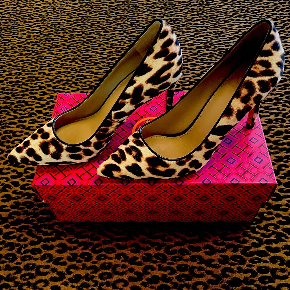 Tory Burch Pony Hair classic heels 6.5